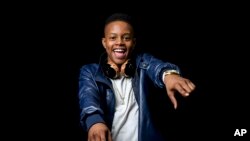 Rapper Silento, 17, poses for a portrait in New York, July 21, 2015.