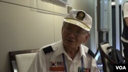 미국 뉴욕에 거주하는 한국 군 참전용사 황익수 씨.