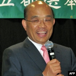 民进党台北市长候选人苏贞昌