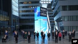 ალიანსის წევრი სახელმწიფოების და მთავრობების ლიდერები, ნატოს სამიტი, ბრიუსელი. 14 ივნისი, 2021.