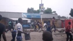 Vidéo de la manifestation de Goma, 22 janvier 2015