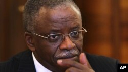 Uganda's Security Minister Amama Mbabazi, March 31, 2011.