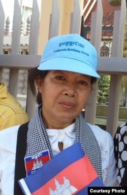 អ្នកស្រី គឹម តារានី ប្រធានសមាគមគ្រូបង្រៀនកម្ពុជាឯករាជ្យប្រចាំខេត្តពោធិ៍សាត់។ (ផ្តល់​ឲ្យ​ដោយ គឹម តារានី)