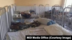 این حمله بیشتر به شفاخانه ولایتی زابل آسیب زده است