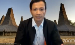 Direktur Amnesty International Indonesia Usman Hamid. (Foto: screenshot)