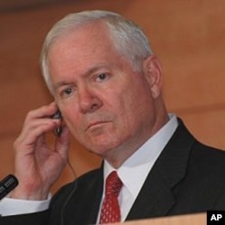 U.S. Defense Secretary Robert Gates (file)