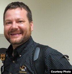 Ryan Griffen, director of international admission at the University of Missouri.