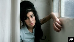 Amy Winehouse à Londres, le 23 juillet 2007.