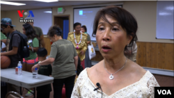 អ្នកស្រី ហេង វីរ៉ាមី គ្រូ​បង្ហាត់​ស្ម័គ្រ​ចិត្ត មក​ពី​រដ្ឋ​ញូយ៉ក។ (សាយមុន្នី/VOA)