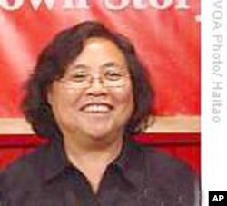 香港《开放》杂志主编蔡咏梅