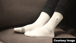 Siren smart socks measure foot temperature and warn the wearer when signs of injury develop. (Siren)