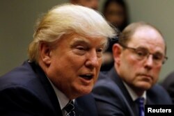 រូបឯកសារ៖ ប្រធានាធិបតីអាមេរិកលោក ដូណាល់ ត្រាំ