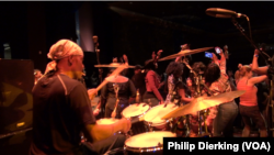 William "Juju" House, drummer for the go-go band Experience Unlimited