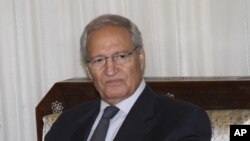 Syrian Vice President Farouk Al-Sharaa, Damascus, August 26, 2012.