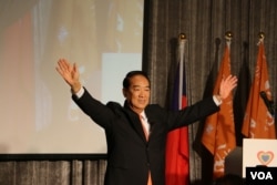 亲民党主席宋楚瑜（美国之音杨明拍摄）