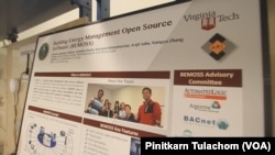 A computer screen of BEMOSS-Building Energy Management Open Source Software project.