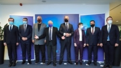 ჯოსეფ ბორელი დასავლეთ ბალკანეთის ქვეყნების ლიდერებს ხვდება, 21 მაისი, 2021