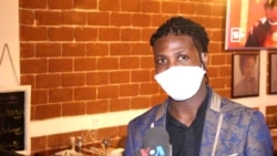 Johnny Dossavi, Gérant de Café Loft, Lomé, 1er août 2020. (VOA/Kayi Lawson)