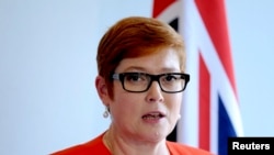 Menteri Pertahanan Australia Marise Payne (Foto: dok).