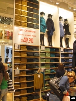 Uniqlo now has three stores in New York.