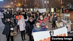 Mirna šetnja članova grupe 'Pravda za Davida' (Facebook grupa Pravda za Davida)