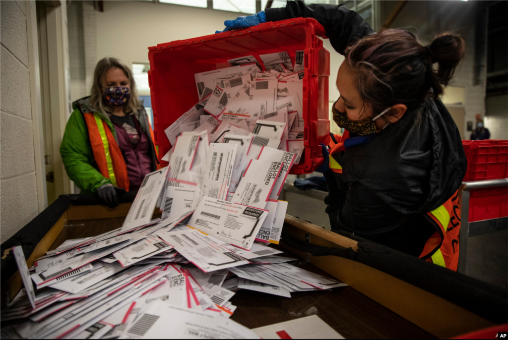 ხმის დათვლა ორეგონის შტატში