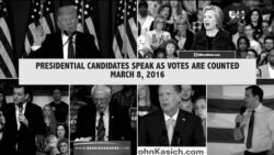 Candidates speak out on the campaign trail, March 8, 2016