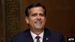 图为美国国家情报总监约翰·拉特克里夫。（2020年5月5日）