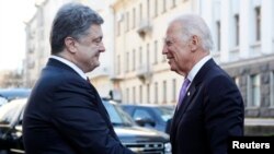 U.S. Vice President Joe Biden Visits Kyiv
