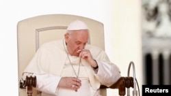 Papa Franja na audijenciji u Vatikanu, 25. maja 2022.