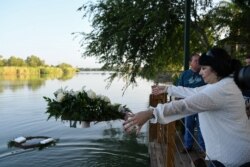 The La Lomita chapel community in Mission, Texas, honors the lives of migrants who recently died during their journeys north, June 28, 2019.