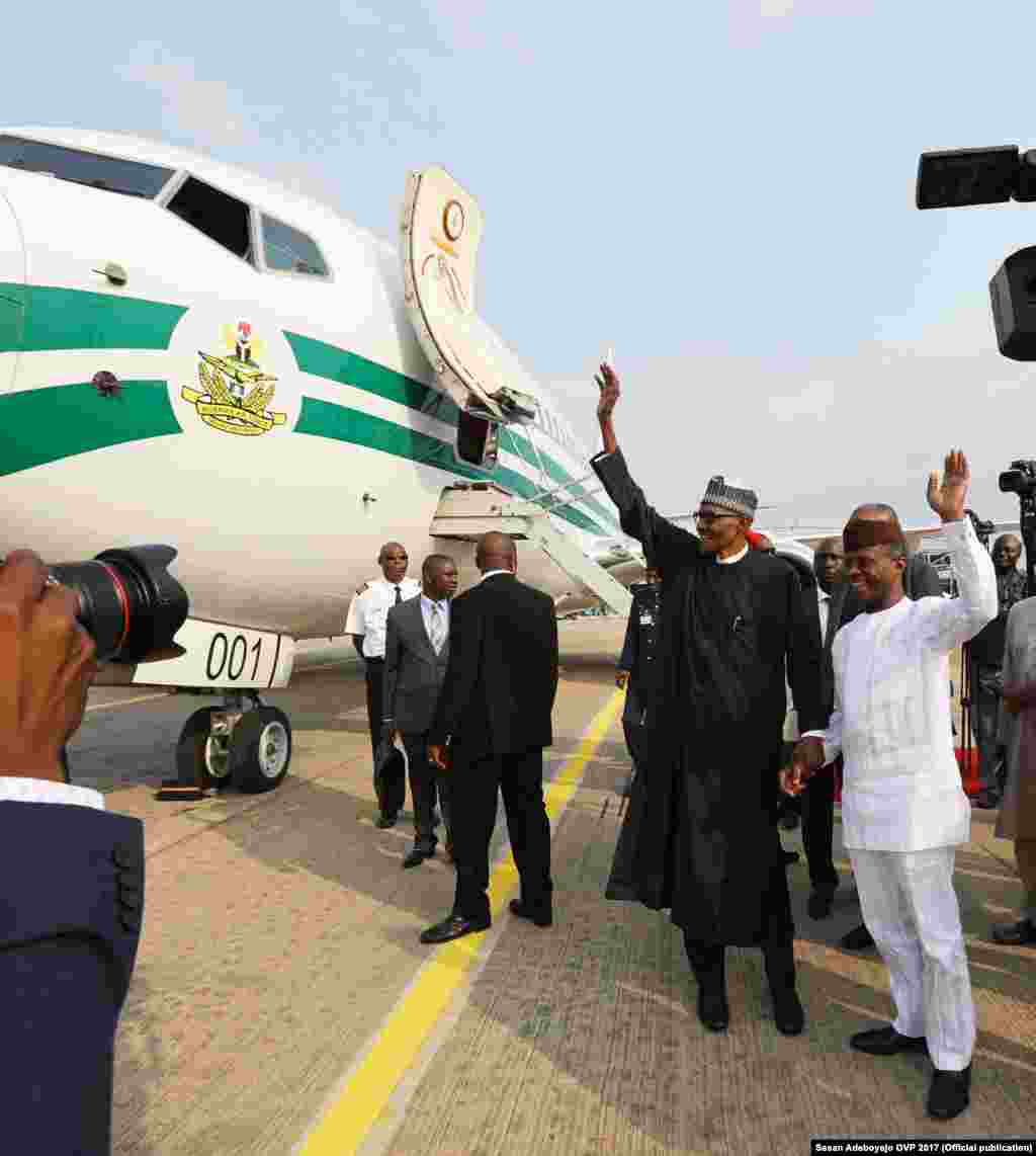 Dawowar Shugaba Mohammadu Buhari Daga Birnin London 