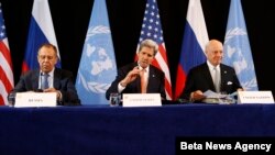 Amerika, Rossiya va yana o'ndan oshiq mamlakatni o'z ichiga olgan xalqaro guruh Myunxenda muzokara qilib, zo'ravonliklarni tugatish kerak deya xulosa qildi. 