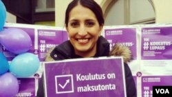 نسیمه رزمیار میخواهد ازطریق پارلمان فنلند برای قدرتمند سازی زنان افغان کارکند