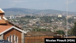 Vue de Kigali (VOA/ Nicolas Pinault).