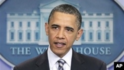 President Barack Obama gestures while speaking to reporters about the controversy over his birth certificate and true nationality, Wednesday, April 27, 2011, at the White House in Washington.