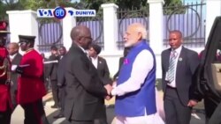 VOA60 DUNIYA: INDIA/TANZANIA Firai Ministan India Narendra Modi Ya Kai Ziyara Tanzania