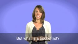 English in a Minute: Bucket List