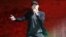 Rapper Eminem performs at Yankee Stadium in New York, September 13, 2010.