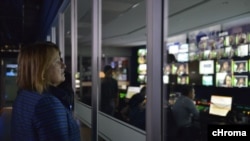 File: Former VOA Director Amanda Bennett. U.S. President Joe Biden has nominated the career journalist to lead the U.S. Agency for Global Media. She met with the Senate Foreign Relations Committee on June 7, 2022.