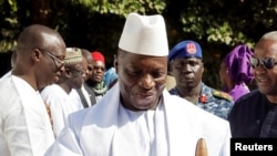 Shugaba Yaya Jammeh na Gambia.