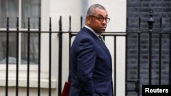 جیمز کلورلی،   وزیر امور خارجه بریتانیا