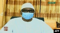 아프리카 말리에서 쿠데타 군부에 체포된 이브라힘 부바카르 케이타 대통령이 19일 국영 ORTM TV를 통해 사임 의사를 밝혔다.