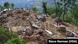 Distrik Sindhupolchok di Nepal Hancur Lebur 