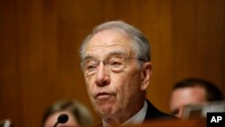 Senato Adalet Komisyonu Başkanı Chuck Grassley