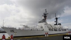 BRP Gregorio del Pilar, eks kapal pengawal Pantai Amerika yang kini memperkuat Armada Angkatan Laut Filipina (23/8).