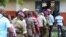 Military personnel vote at a polling station in Brazzaville, Congo, October 25, 2015. 