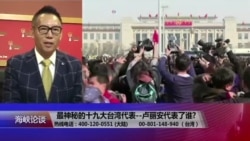 海峡论谈：最神秘的十九大台湾代表--卢丽安代表了谁?