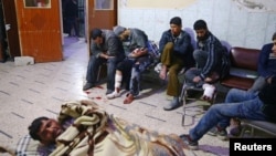 大马士革郊区东古塔一处医疗点