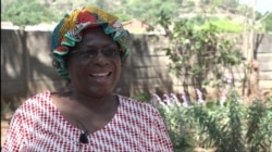 Orpah Chiwashira, founder of Faith Community Support, says Zimbabwe's struggling economy is taking a toll. (Columbus Mavhunga/VOA)